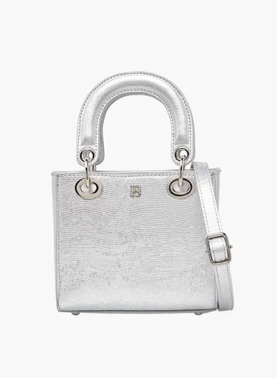 Flora Bella By Shoexpress Textured Crossbody Bag With Detachable Strap Ramadan Collection